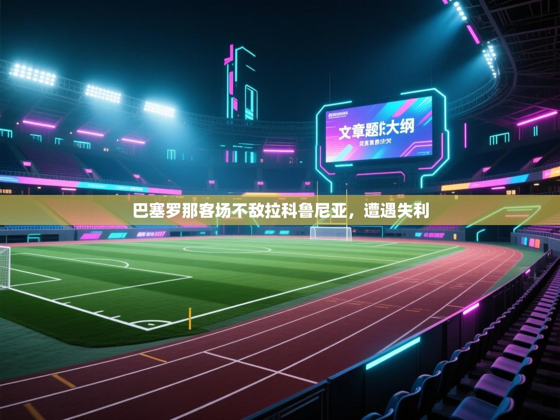 巴塞罗那客场不敌拉科鲁尼亚，遭遇失利  第1张